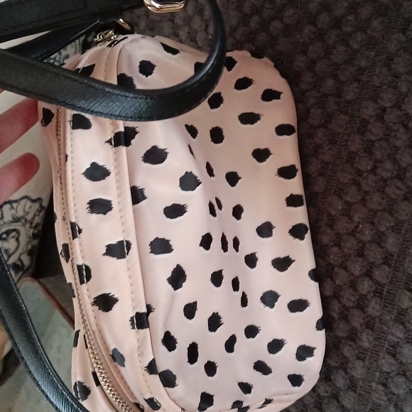 Kate Spade of New York Pink & Black bag❤️Flamingo Dot - Picture 3 of 10